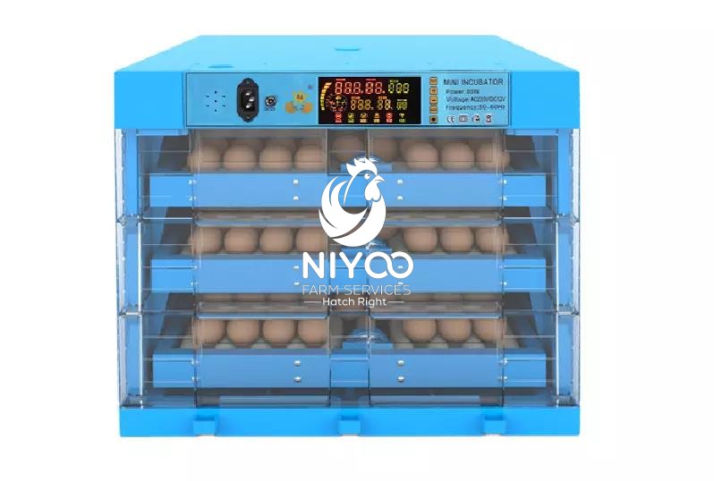 128 automatic egg incubator