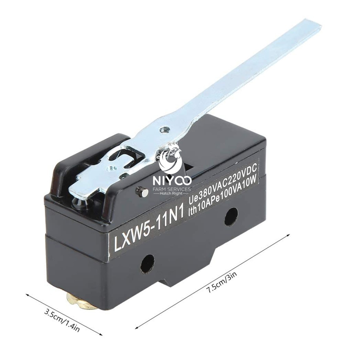 Automatic incubator Turning Limit switches